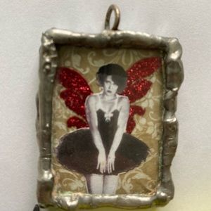 Vintage Charm - Naughty Angel - necklace accessories